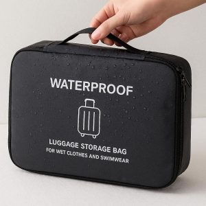 Waterproof Luggage Storage Bag for Wet Clothes and Swimwear Travel